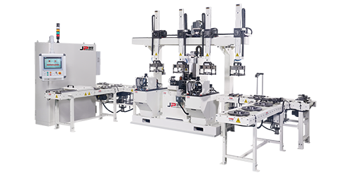 五工位立式銑削全自動(dòng)平衡機(jī)