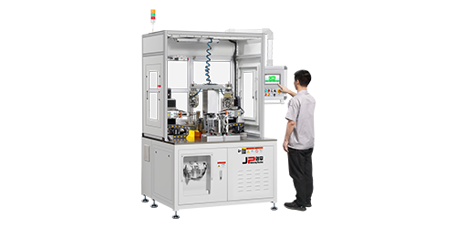 磁鋼轉(zhuǎn)子兩工位全自動(dòng)平衡機(jī)對接桁架