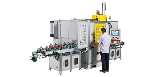 差速器殼外圓鉆孔四工位全自動平衡機