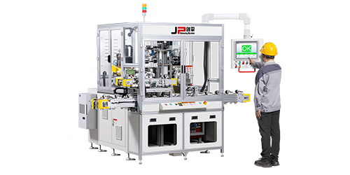 轉(zhuǎn)子端面鉆孔四工位全自動平衡機