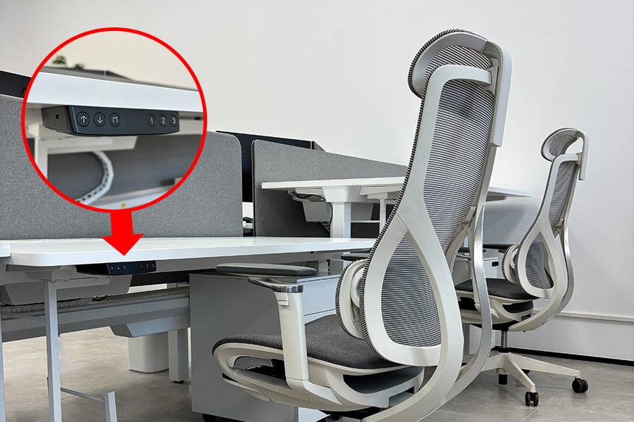 上海劍平升降辦公桌